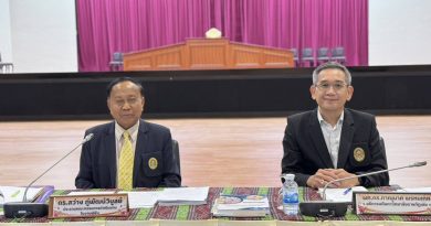 ร่วมประชุมและเตรียมการสำรวจพื้นที่เพื่อเตรียมรับผู้แทนพระองค์