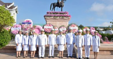 ผู้บริหาร ม.ราชภัฏเลย ร่วมพิธีวางพวงมาลาเนื่องในวันปิยมหาราช 23 ตุลาคม 2568