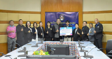 ม.ราชภัฏเลย มอบทุนเรียนฟรีตลอดหลักสูตรนักกีฬาวอลเลย์บอลชายหาดทีมชาติไทย