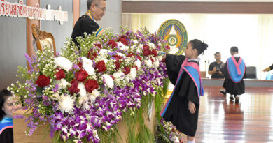 พิธีมอบใบประกาศนียบัตรนักเรียนที่สำเร็จการศึกษา รร.สาธิต มรภ.เลย 2568