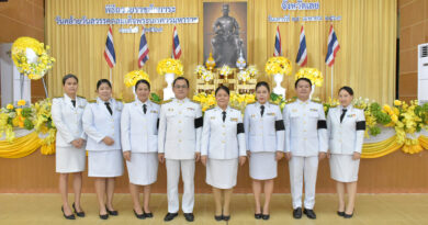 ม.ราชภัฏเลย ร่วมงาน 25 เมษายน วันคล้ายวันสวรรคตสมเด็จพระนเรศวรมหาราช